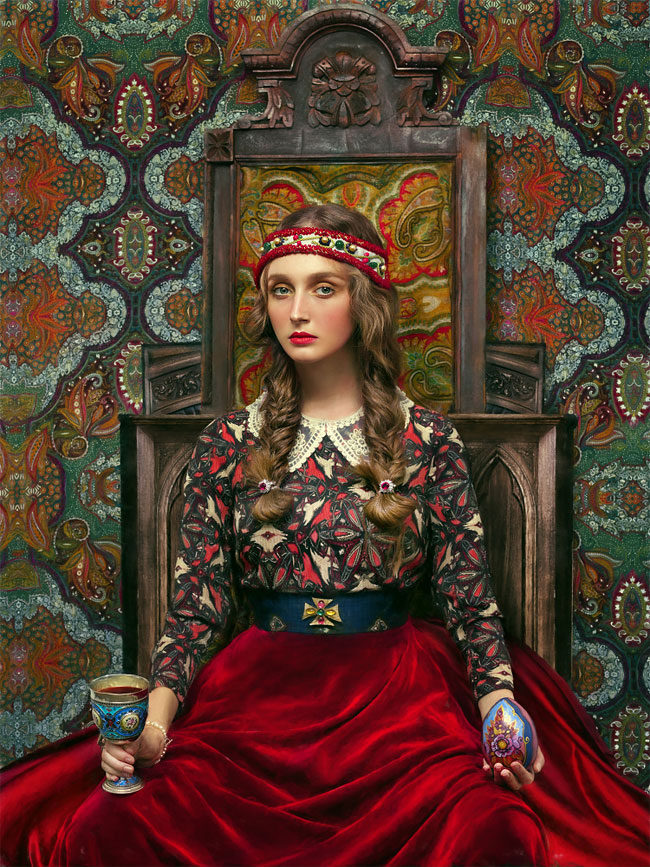 Vibrant Photos Pay Homage to Slavic Folklore through High-Fashion Portraits 8