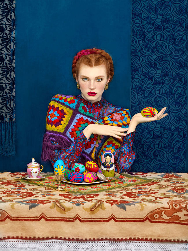 Vibrant Photos Pay Homage to Slavic Folklore through High-Fashion Portraits 9