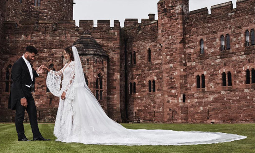 美國歌手Ciara的夢幻城堡婚禮，邀請Roberto Cavalli 設計總監操刀完美婚紗 2