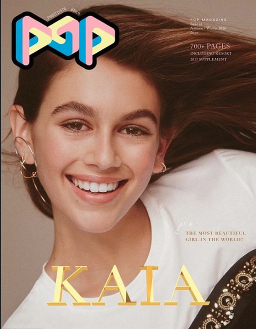 Kaia Gerber s'affiche en TRIPLE couv' de POP Magazine, la relève de Cindy Crawford assurée ? 7