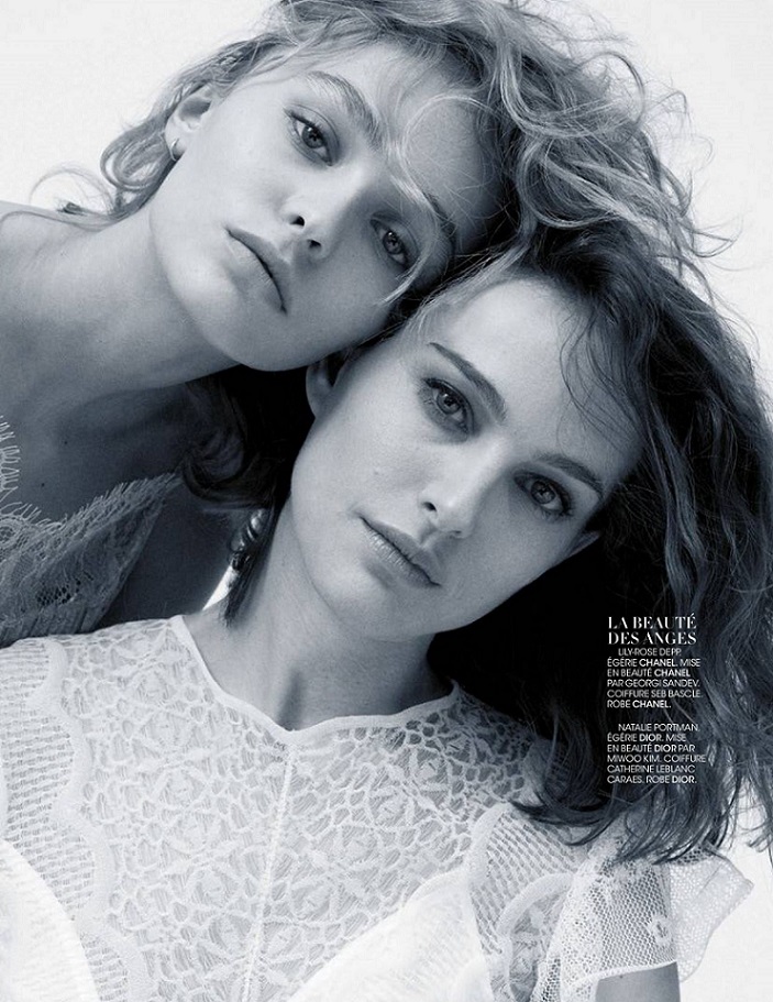 Natalie Portman 偕同 Lily-Rose Depp 登《Madame Figaro》封面 7