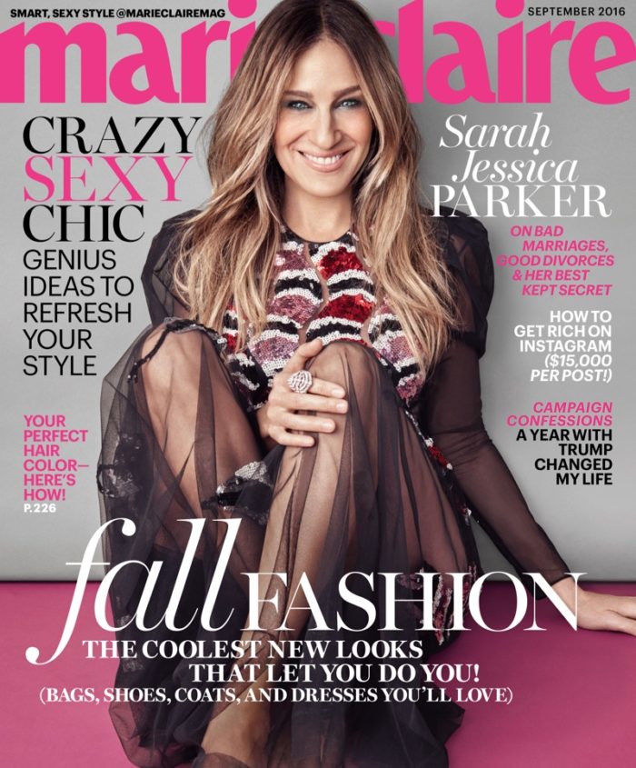 SARAH JESSICA PARKER STARS IN MARIE CLAIRE, TALKS COMEBACK TO TV 1