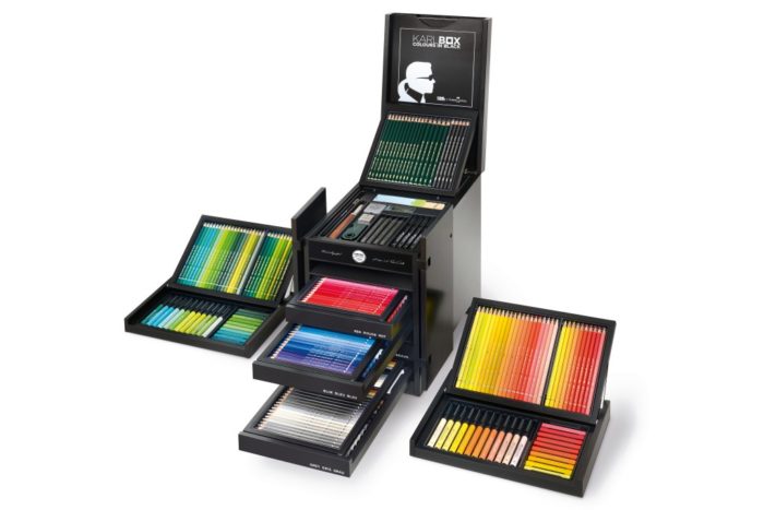 Karl Lagerfeld Puts 350 Pencils in Ultimate Crayon BoxKarl Lagerfeld Puts 350 Pencils in Ultimate Crayon Box 3