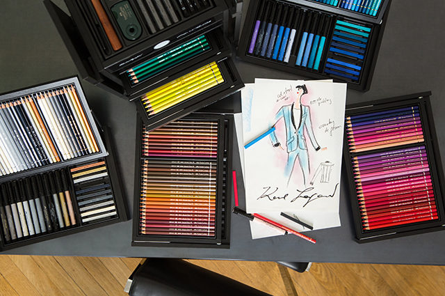 文具中的頂級收藏：Karl Lagerfeld X Faber-Castell 聯名色鉛筆工具盒 3