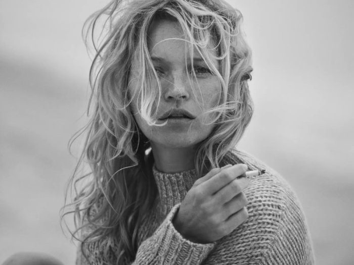 Kate Moss Featured in Naked Cashmere Campaign 3