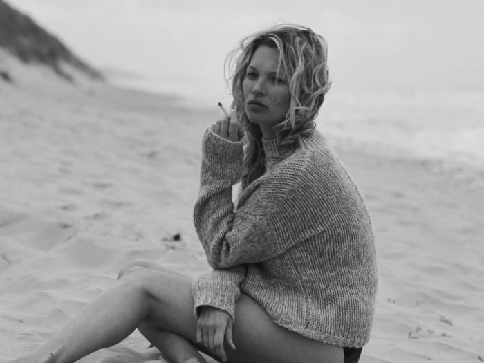 Kate Moss Featured in Naked Cashmere Campaign 7