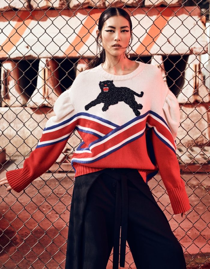 LIU WEN MODELS THE SEASON’S MUST HAVE JACKETS FOR THE EDIT 2