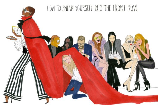 The deadly accurate illustrated guide to Fashion Week 3