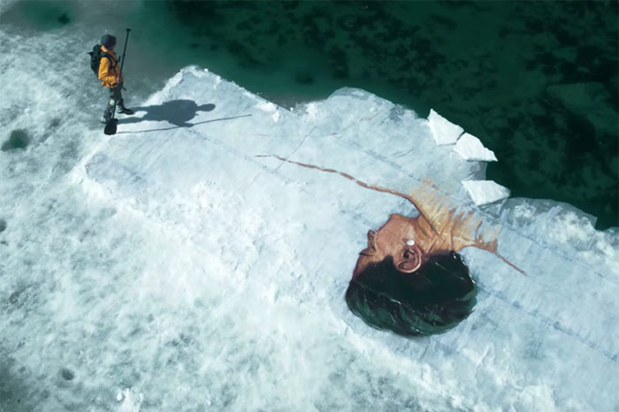 在暖化中的極圈作畫：夏威夷壁畫家Hula與融冰賽跑 1