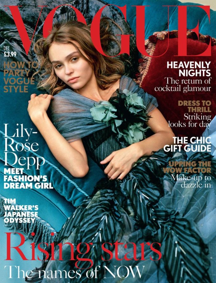 莉莉蘿絲戴普登12月Vogue封面 1