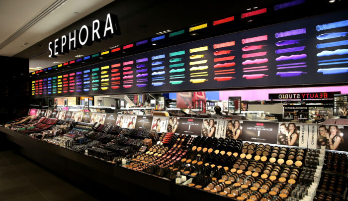SYDNEY, AUSTRALIA - DECEMBER 05: A general view inside the Sephora store before it opens the doors to its Westfield Pitt Street Mall store on December 5, 2014 in Sydney, Australia. This is the first Sephora store to open in Australia. (Photo by Mark Metcalfe/Getty Images)