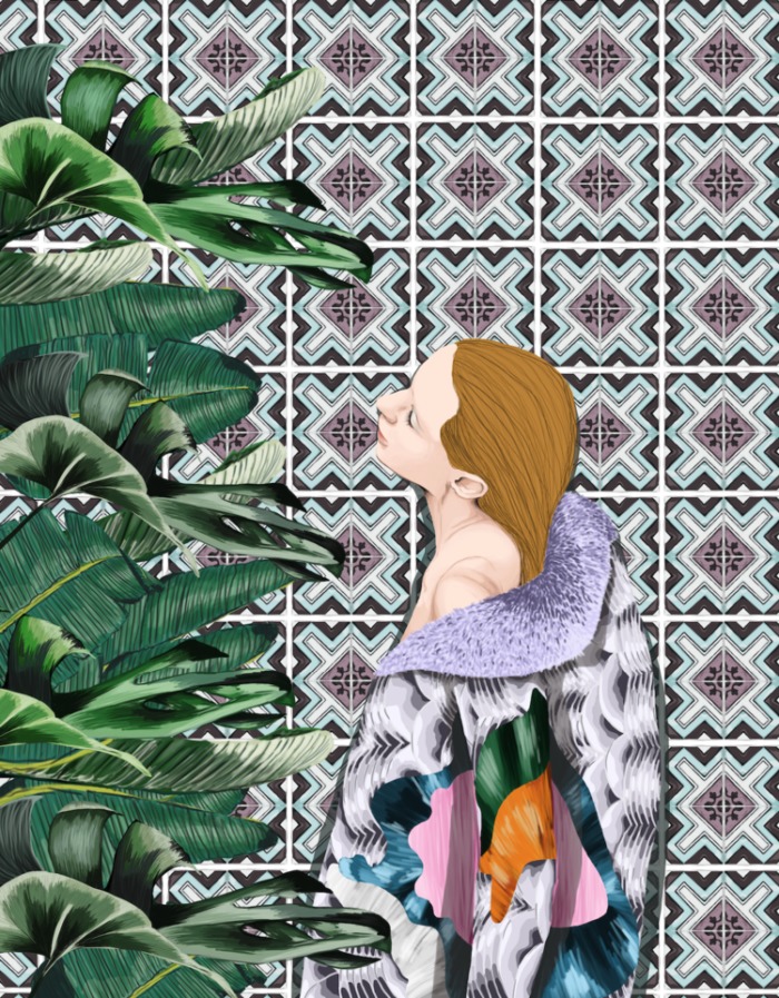女孩與植物的細膩關係：插畫家Stefania Tejada雕琢和諧筆觸 3