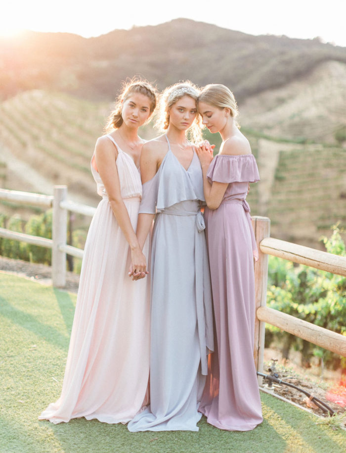 “The New Romantic” Bridesmaid Dresses by Joanna August 2