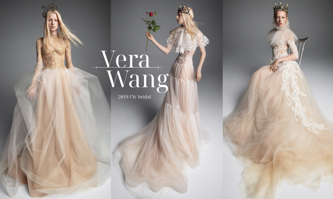 2019秋冬婚紗系列報導：致敬路易十四，Vera Wang 裁剪前衛而強勢的皇室 