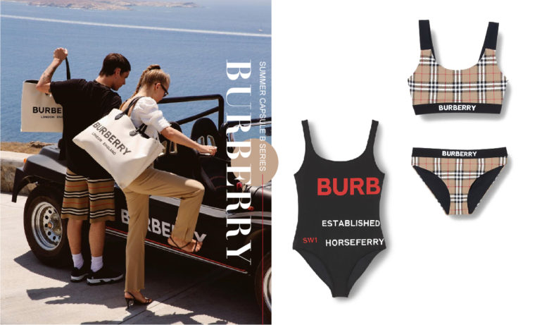 Burberry summer capsule best sale