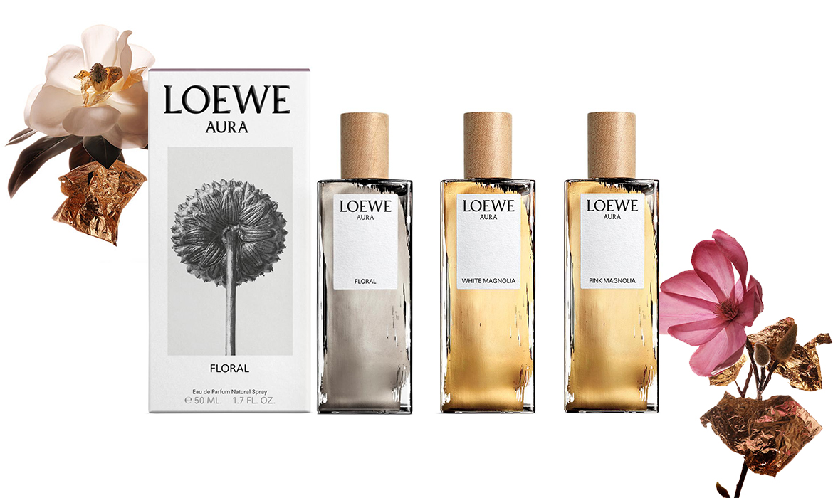 透著琥珀色的高貴花香：LOEWE 全新Aura 淡香精，帶來更內斂深層的情感 
