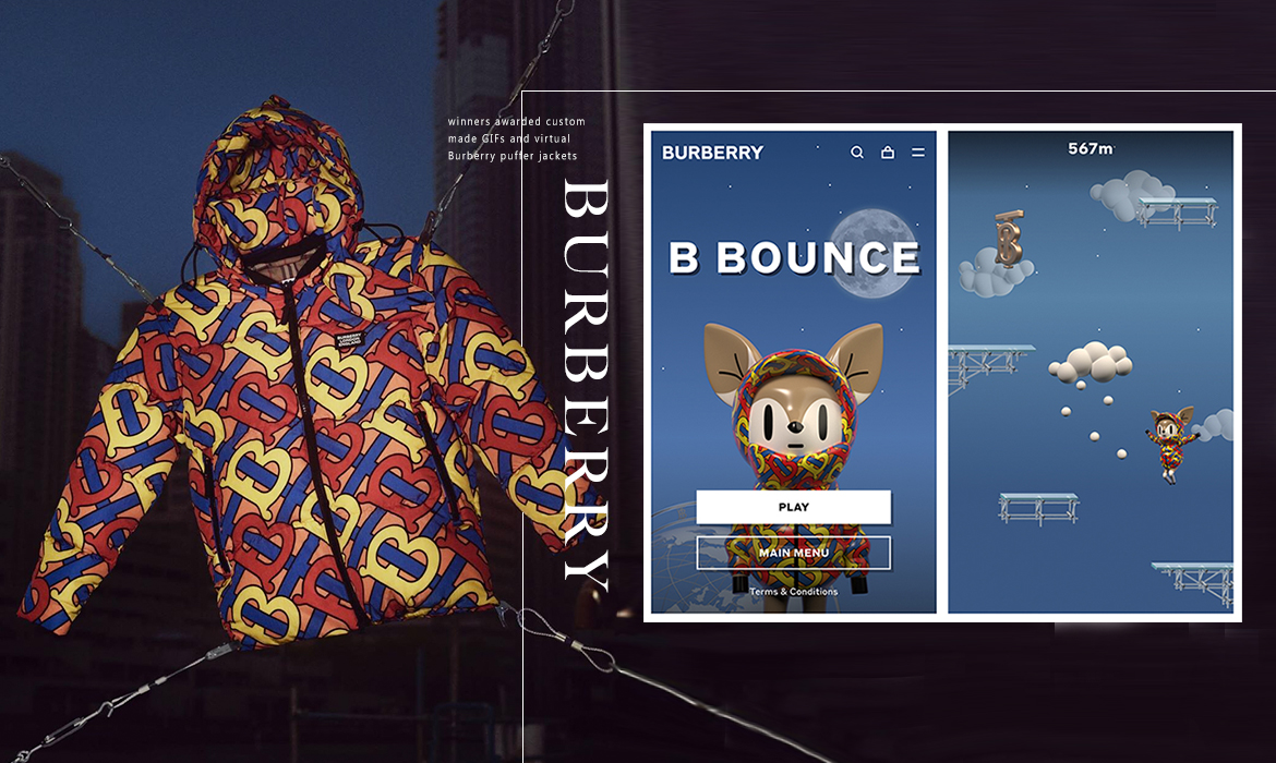 Burberry Launches Its First Online Game - B Bounce