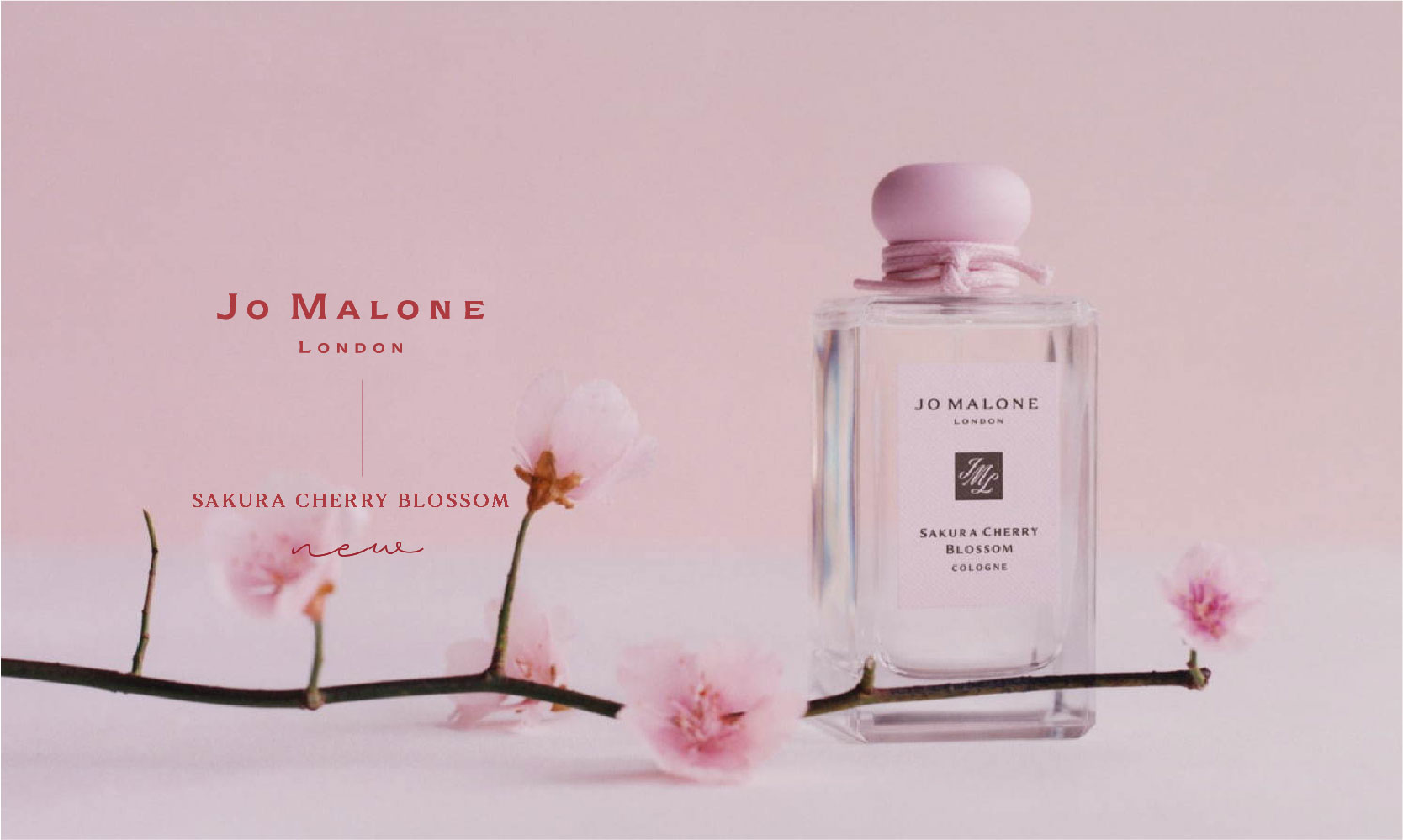 浪漫季節裡的少女心思，Jo Malone London 全新限量款櫻花香水- The Femin
