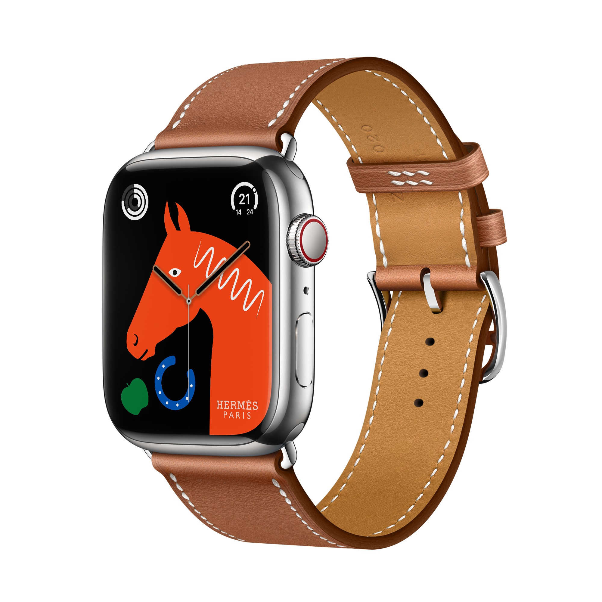 以馬術世界為啟發，融合高科技功能：Hermès 捎來全新 Apple Watch Hermès 8 - The Femin