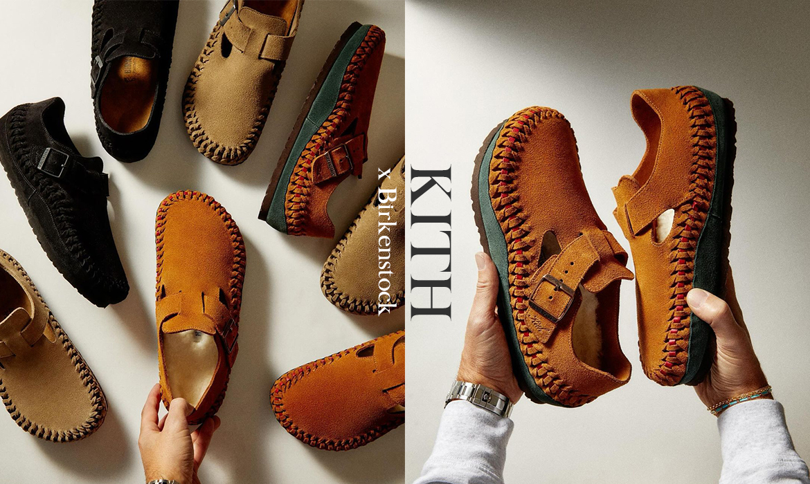 聯名專業戶又有新作，Kith x Birkenstock 釋出全新Braided London 鞋款