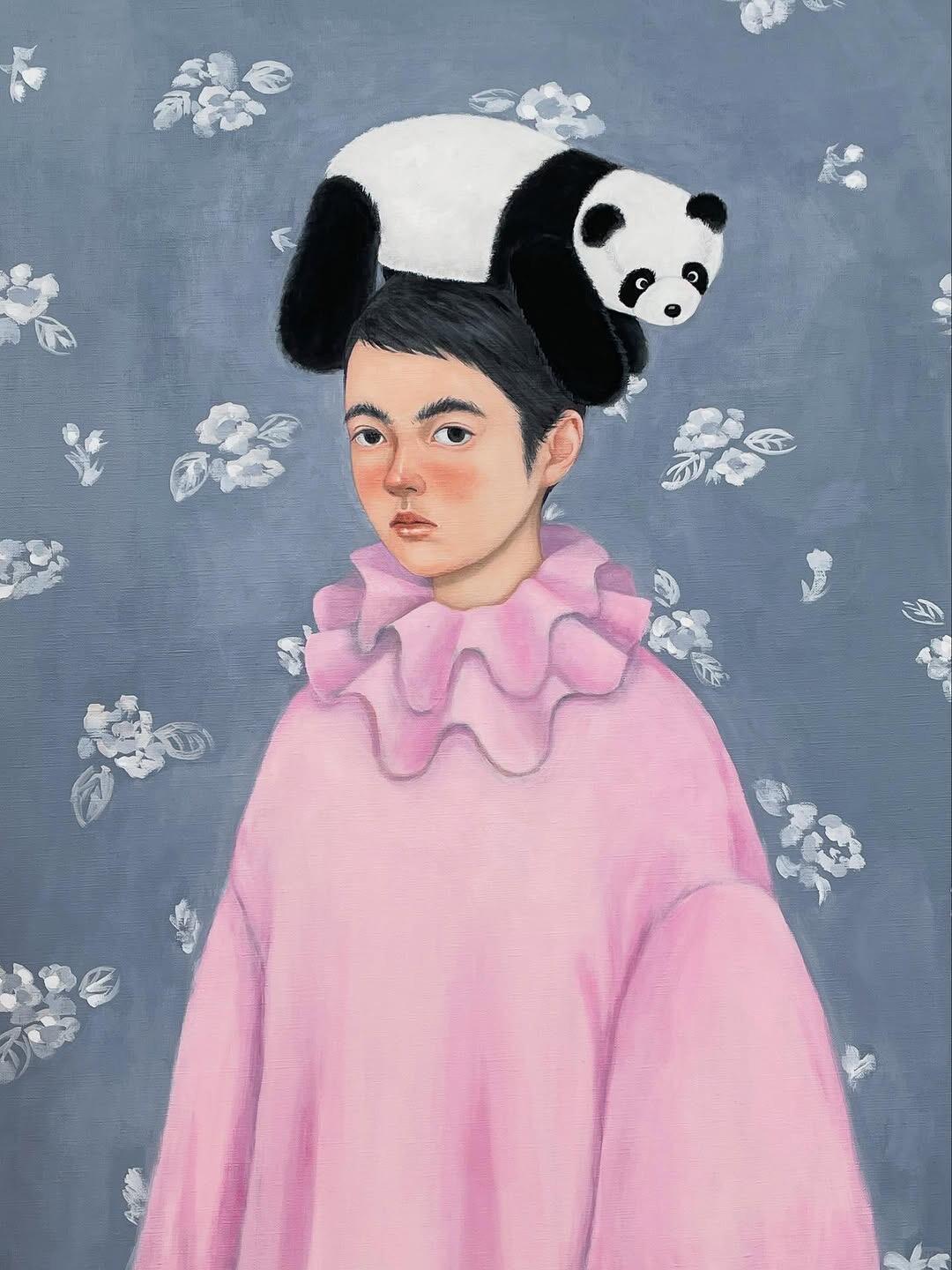 坂巻弓華 さん 絵画 原画 SAKAMAKI YUKA 弓巻き かわいい